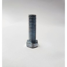 니부 1/4 인치 볼트 아연색 낱개, 3 1/2 (87.5mm), 1/4 (니부) 머리 11mm
