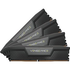 Corsair Vengeance DDR5 64GB (2x32GB) 6400 C32 데스크탑 메모리 블랙, 96GB (4x24GB)_Black, 2개