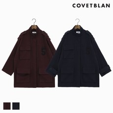 코벳블랑 COVETBLAN 여성 오버핏 밀리터리 자켓(V189MJK102W)