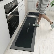 포유 주방 쿠킹앤푸드 규조토 발매트 싱크대 세트, 쿠킹앤푸드 발매트 세트_오렌지