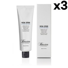 백스터오브캘리포니아 페이셜 스크럽 120ml 3팩 Baxter of California Facial Scrub, 1개