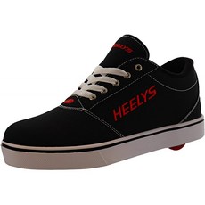 [280mm] Heelys 남성용 GR8 Pro 20 신발 스니커즈 (10 블랙 / 화이트 / 레드)