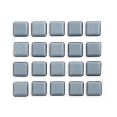 이샵 테프론 의자 가구 패드 사각 22MMX20P 식탁의자소음방지 가구패드 의자바닥보호패드, 1개