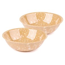 레트로 분식 그릇 포장마차 떡볶이 라면 캠핑 접시, 브라운, 레트로그릇, 2개