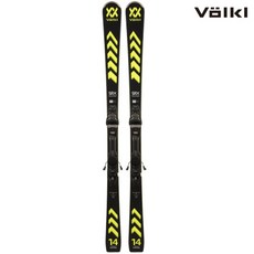 [펠리체] Volkl 뵐클 스키 RACETIGER SRX YELLOW 레이싱 스키, 사이즈:163