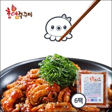 홍대쭈꾸미 홍대쭈꾸미 300g 6팩, 매운맛 300g * 6팩