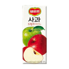 델몬트 드링크 190ml (사과x24팩) + (망고x24팩), 48팩