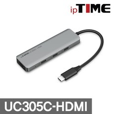 아이피타임 UC305C-HDMI USB Type-C 멀티 허브 HDMI PD Type-C