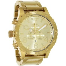 NIXON 남성 손목 시계 Gold (미국 정품 직구)
