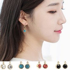 스와로브스키드롭귀걸이