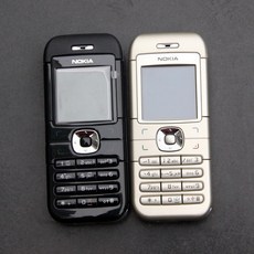 단장 한 원래 노키아 6030 휴대 전화 2G GSM 900/1800 영어 아랍어 키보드 미국에서 사용할 수 없습니다|mobile phone|original nokiagsm, 1개, black original cover, 단일