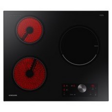  삼성전자 하이브리드 빌트인 전기레인지 3구 방문설치, NZ63R3301MK 