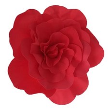 30cm 큰 거품 장미 인공 꽃 웨딩 무대 소품 DIY 홈 화환, 04 빨간, 1개