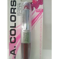 LA Colors Lip Gloss & Lipstick Duo Moisturizes lips with natural color & high Shine BLC826 Charmed by Unknown, 본문참고, LA Colors Lip Gloss & Lipstick Duo, Moisturizes lips with natural color & high Shine, BLC826 Charmed by Unknown