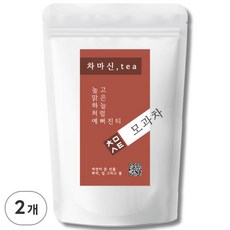 차마신티 모과차 원물 100% 저온가공 친환경 PLA 삼각티백, 2개, 2g, 50개입