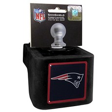 NFL New England Patriots Shin Shield Class V Hitch Cover Black NFL 뉴잉글랜드 패트리어츠 신 쉴드 클래스 V 히치 커버 블랙