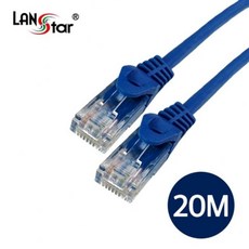 (착한가격)_LC시리즈 UTP 랜케이블 CAT 5E DIRECT 20M 파랑_(AN4116 + 99054), 착한가격 본상품선택