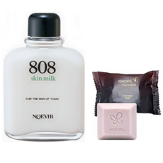 노에비아 808 스킨 밀크(로션) 100ml 헤라지일비누증정, 1개