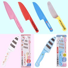 안전칼 유아 아동 어린이 플라스틱 스텐 요리 연습 도구 캐릭터 남아 여아 아이주도, 2.미니마우스 안전칼, 1개