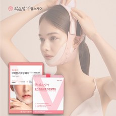 [약손명가] 리프팅밴드 + 브이한 리프팅 1box 패치 작은얼굴관리 셀프홈케어 세트 없음 1개 상품 이미지