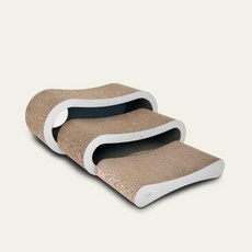 아트박스/뽀떼 뽀핑크_L3 고양이 숨숨집 스크래쳐, 본품