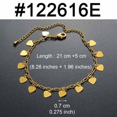 18k볼물고기발찌