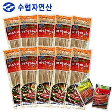 근해통발수협 [근해통발수협] 프리미엄 자연산 바다장어 260g(5미) x 10팩 / 소스(매운맛4 순한맛4)