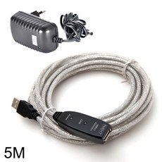NEXT-N USB 2.0 리피터 거리연장 케이블 5M USB05PW RHF+C_:5B3DEC USB거리연장케이블 USB리피터케이블 U, 쿠팡쿠팡■, ◆상세내용확인◆