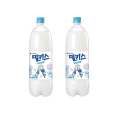 롯데 밀키스 PET, 1.5L, 2개