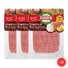 롯데 의성마늘햄 슬라이스 60g * 20개 1BOX 슬라이스 아이스박스+아이스팩, 180g, 1세트