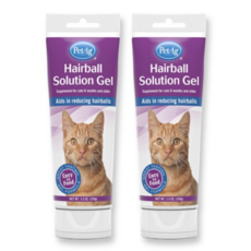  펫에그 헤어볼 솔루션 젤 고양이 영양제 100g, 닭고기맛, 4개입 