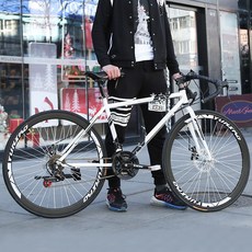 픽시자전거 싼곳 남녀 저가형 알루미늄 변속 저가, 블랙 24단, 1개