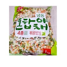 FK 황보마을 혼합야채4종 볶음밥용 1K 야채 O1EA, 1개