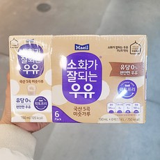 매일유업 소화가 잘되는 우유 미숫가루 190ml x 6 x 2개, 종이박스포장