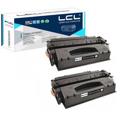 LCL 호환 토너 카트리지 53A 53A 53X Q7553A Q7553X 715H CRG715 7000페이지 (2 블랙) HP 레이저 제트 P2014 P2015 시리즈 캐, 1, 단일옵션