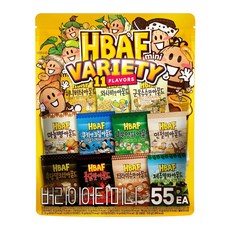 HBAF 바프 버라이어티 미니 55개 11가지맛
