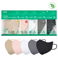 TS 티마 스마트핏 KF94 새부리형 마스크 대형 100매, 단품, 색상:화이트
