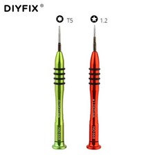 DIYFIX-정밀 T5 Torx P5 1.2mm Pentalobe 스크루 드라이버 애플 맥북 에어/프로 레티나 디스플레이 노트북 수리 도구, [01] 1.2 Pentalobe