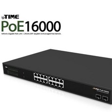 PoE16000 16포트 기가비트 PoE 스위칭 허브