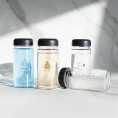 가쯔 마이보틀 무지물병 텀블러 400ml 4개+스티커, 선인장, 4개