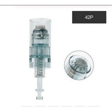 오토 MTS 기계 니들 롤러 10pcs 닥터펜 M8 카트리지 팁 더 마 펜 11/16/24/36/42/나노 Microneedling 교체 피부 Needling 112600, 해외_10개 | 42핀