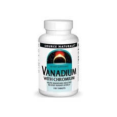 SOURCE NATURALS 소스 내추럴스 바나듐 크롬 180정 2개