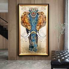 보석십자수코끼리