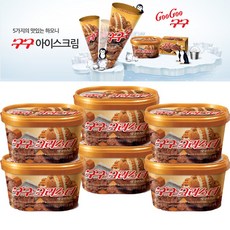 롯데푸드 구구크러스터 오리지널 6개 (1박스) 아이스크림, 6개입, 구구 크러스터 홈 6개