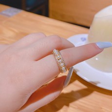 진주큐빅반지