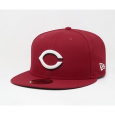 뉴에라 [슈즈네][정품] MLB 어센틱 신시내티 레즈 홈 야구모자 59FIFTY 메이저리그 선수모자 사이즈캡 - 뉴에라코듀로이트래퍼