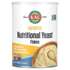 KAL 임포티드 뉴트리셔널 이스트 미세 플레이크 420g(14.8oz), 1개, 420g