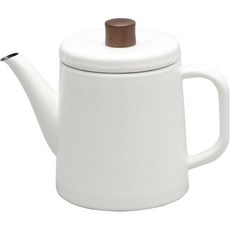 노다호로 법랑 주전자 케틀 포틀 화이트 PTR-1.5KW, 1개, 1.5L