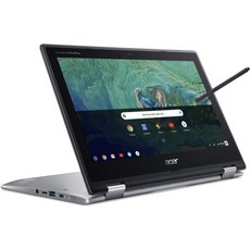 에이서 크롬북 스핀 11 컨버터블 노트북 인텔 Celeron N3350 11.6인치 HD 터치 디스플레이 4GB DDR4 32GB eMMC 802.11ac WiFi 와콤 EMR