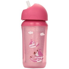 avent 절연 빨대 컵다양한 색상 스타일9 온스, 단일상품